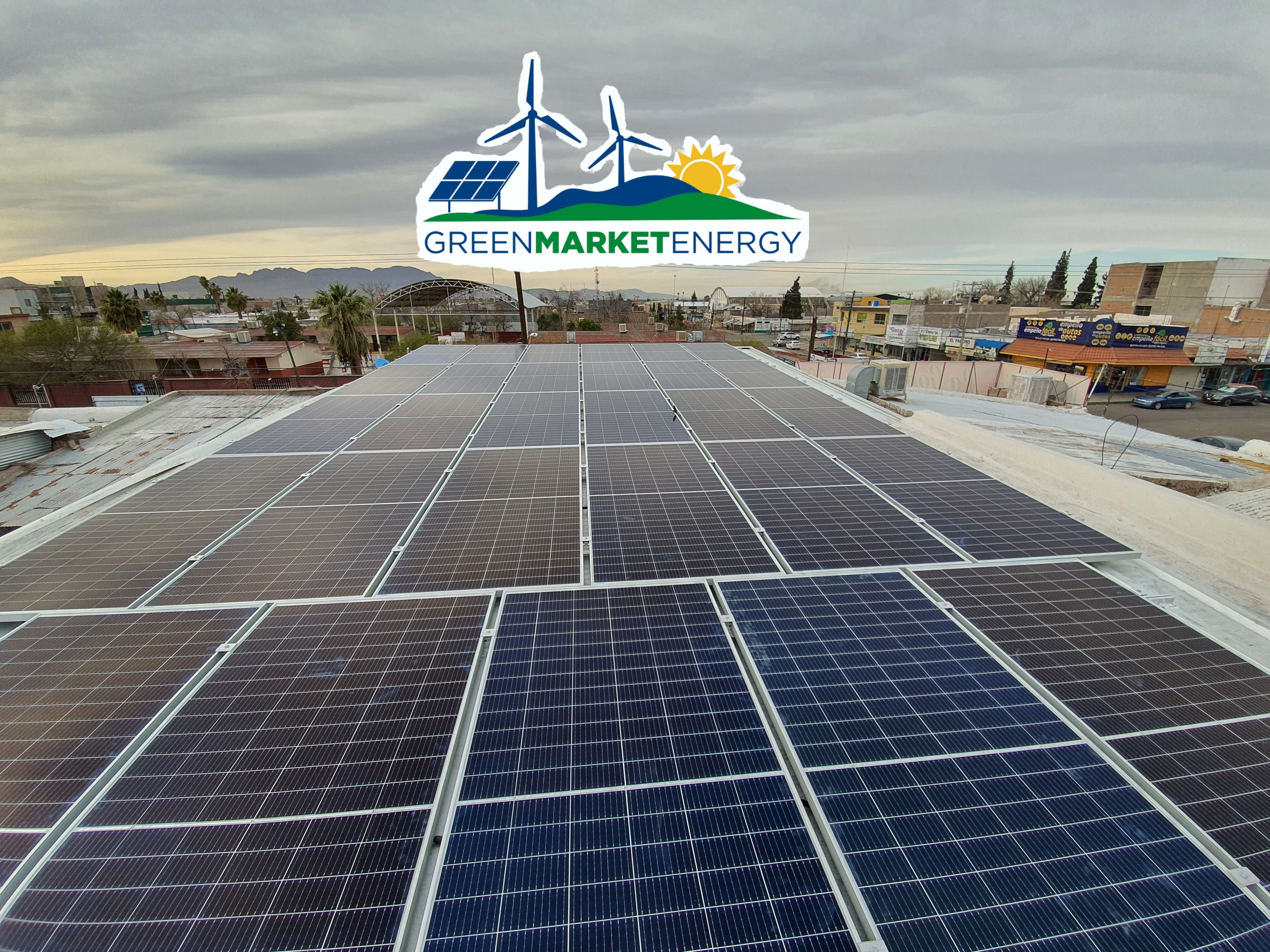 Instalación de energía solar